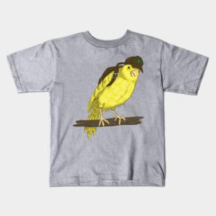 backpacker canary Kids T-Shirt